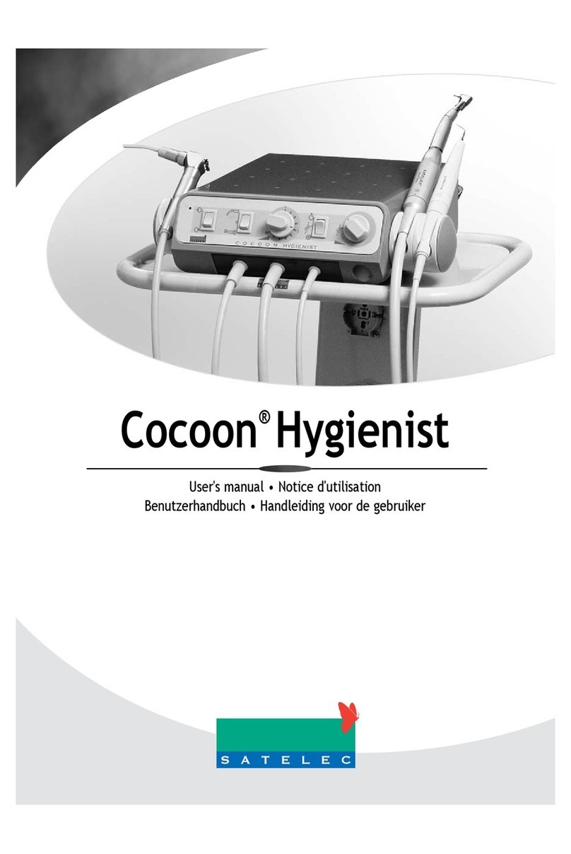 Satelec Cocoon Hygienist user manual Satelec Cocoon Hygienist user manual