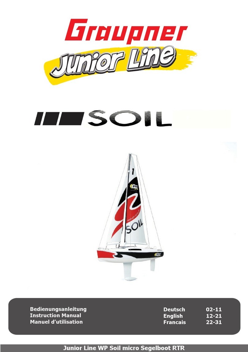 GRAUPNER Junior Line Series instruction manual