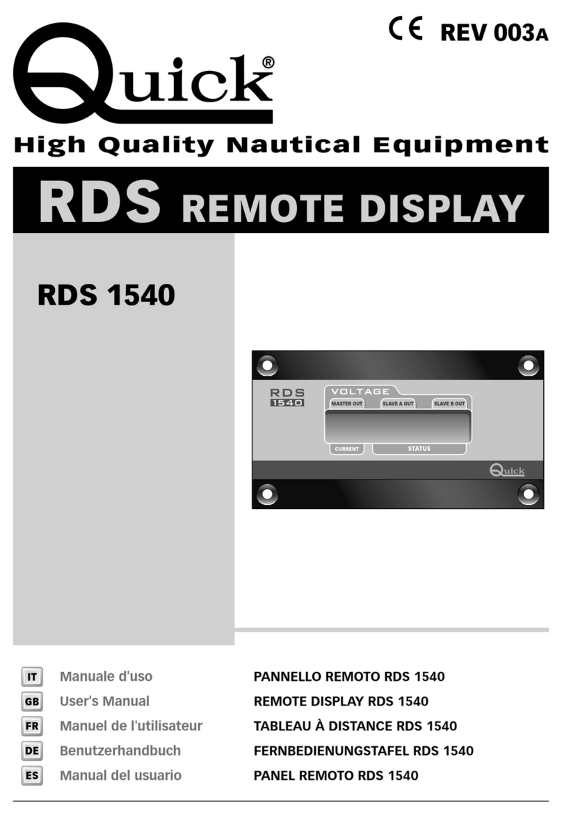 Quick RDS 1540 user manual