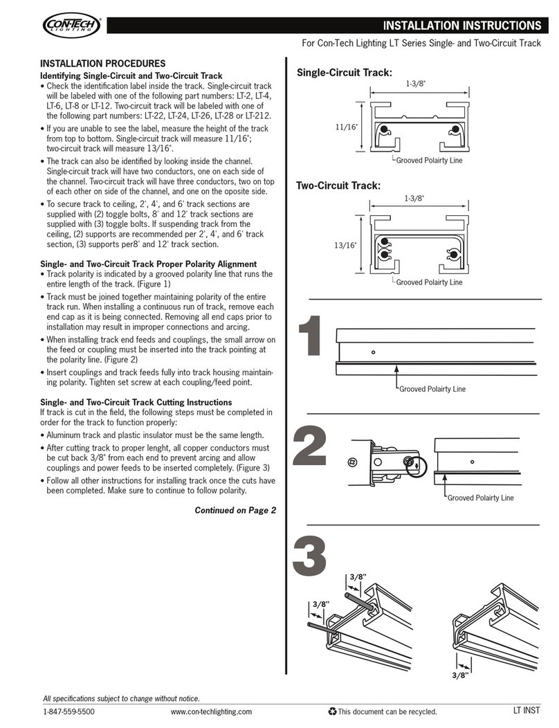 Contech LT Series installation instructions