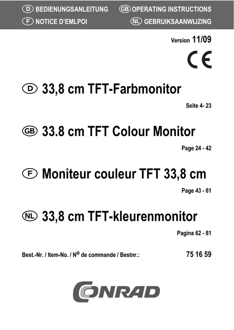 Conrad 75 16 59 User manual