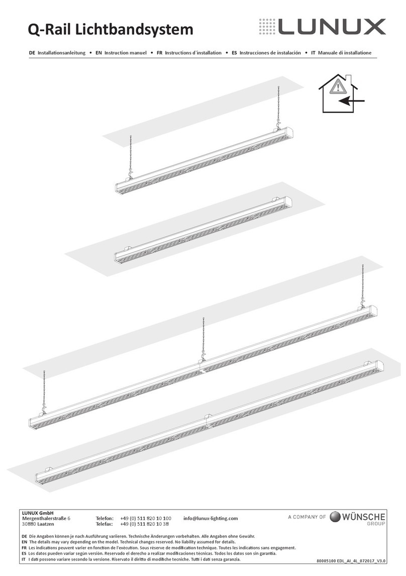 Lunux Q-Rail instruction manual