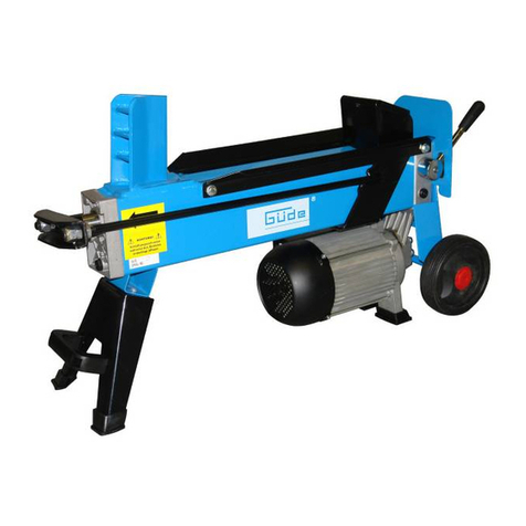 Gude SPALTY W 370/4T Manual for use and maintenance