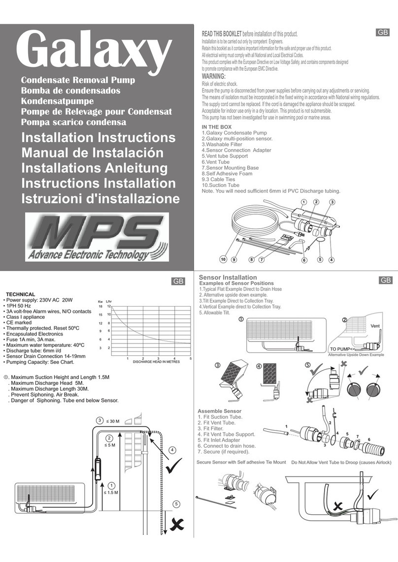 MPS Galaxy Series installation instructions