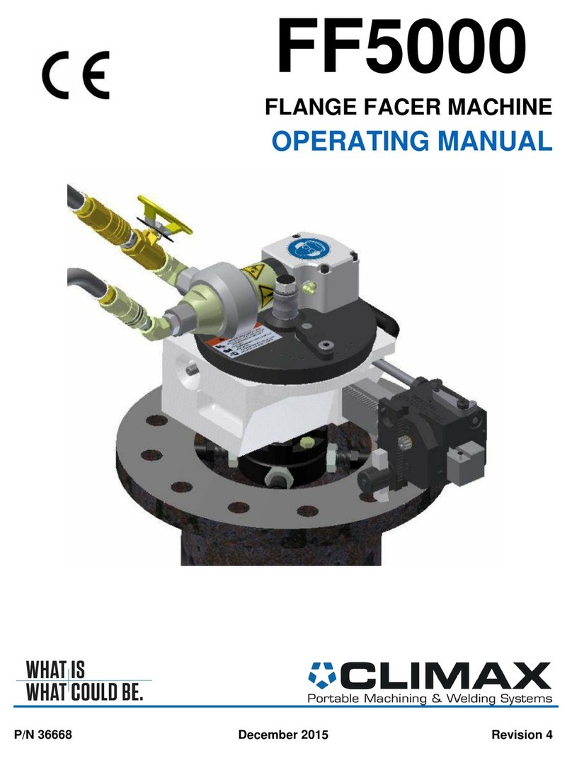 Climax FF5000 operating manual