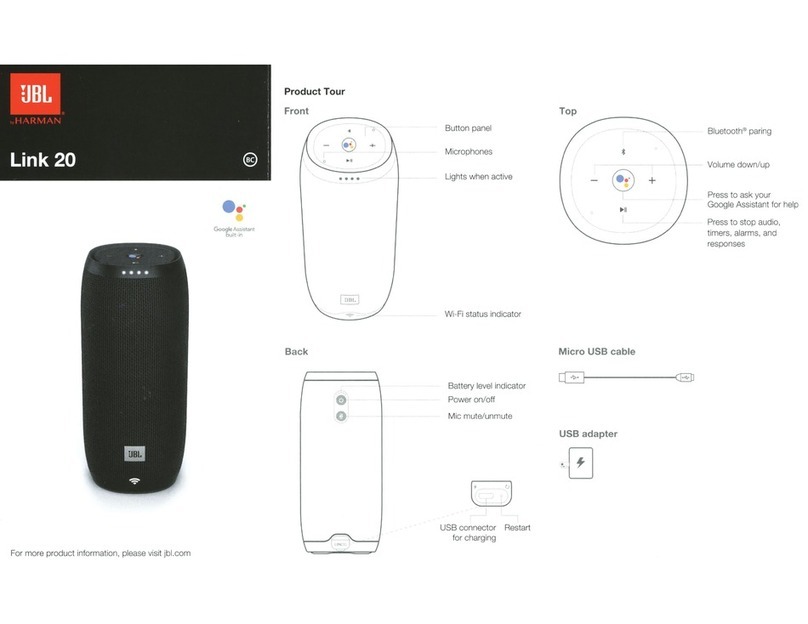 Harmann JBL Link 20 manual