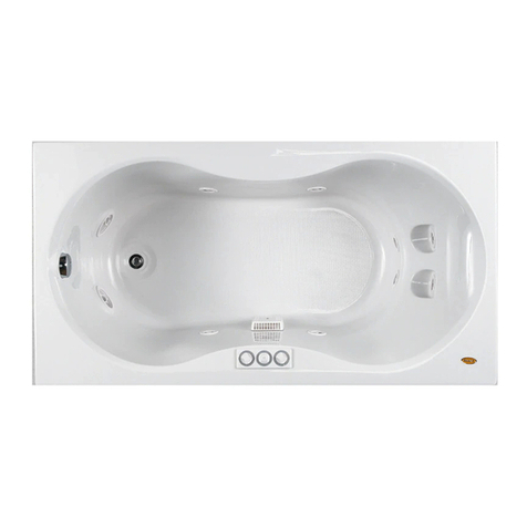 Jacuzzi Espree Series Installation and operating instructions Jacuzzi Espree Series Installation and operating instructions