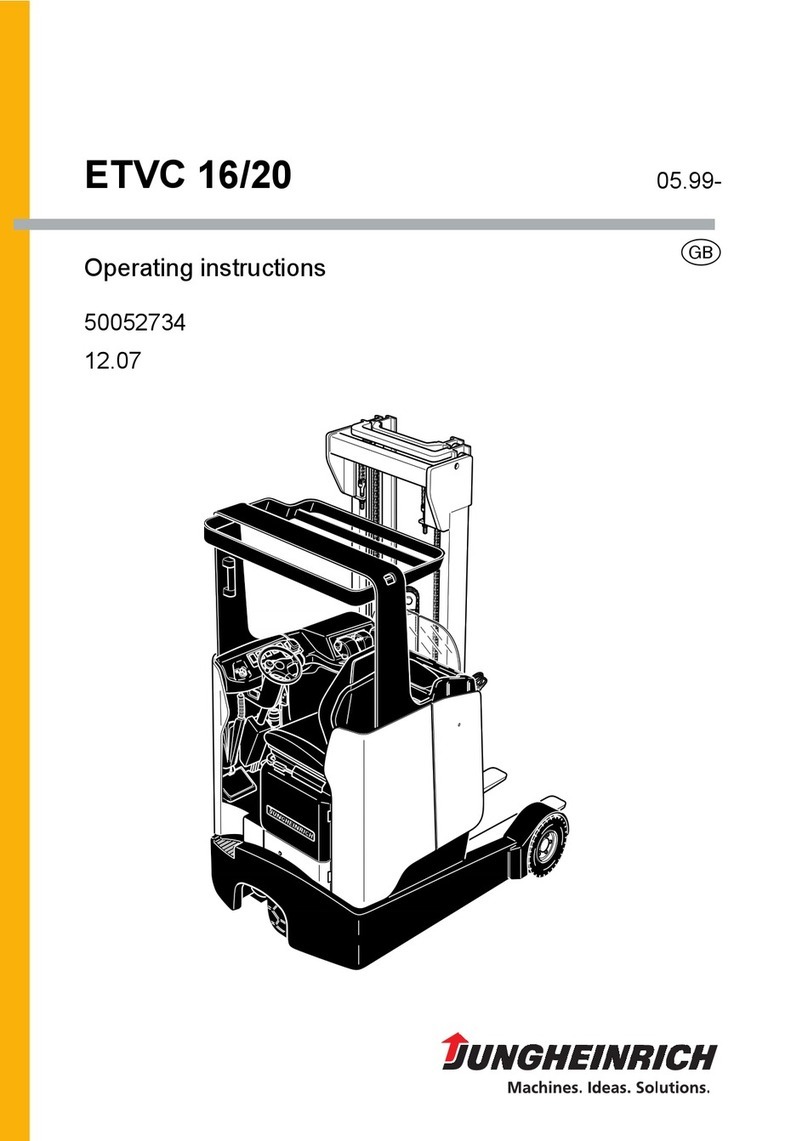 Jungheinrich ETVC 20 User manual