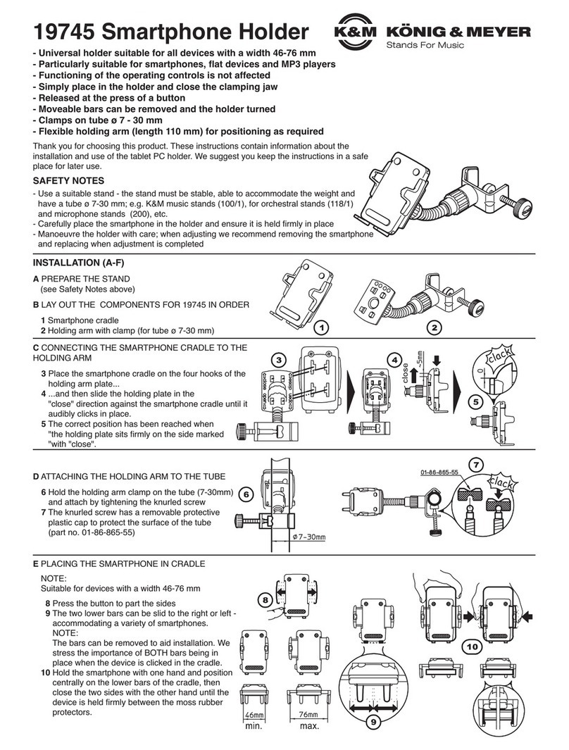 Konig & Meyer 19745 manual