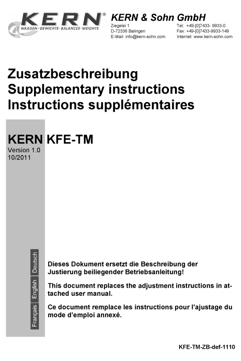 KERN KFE-TM Wiring diagram