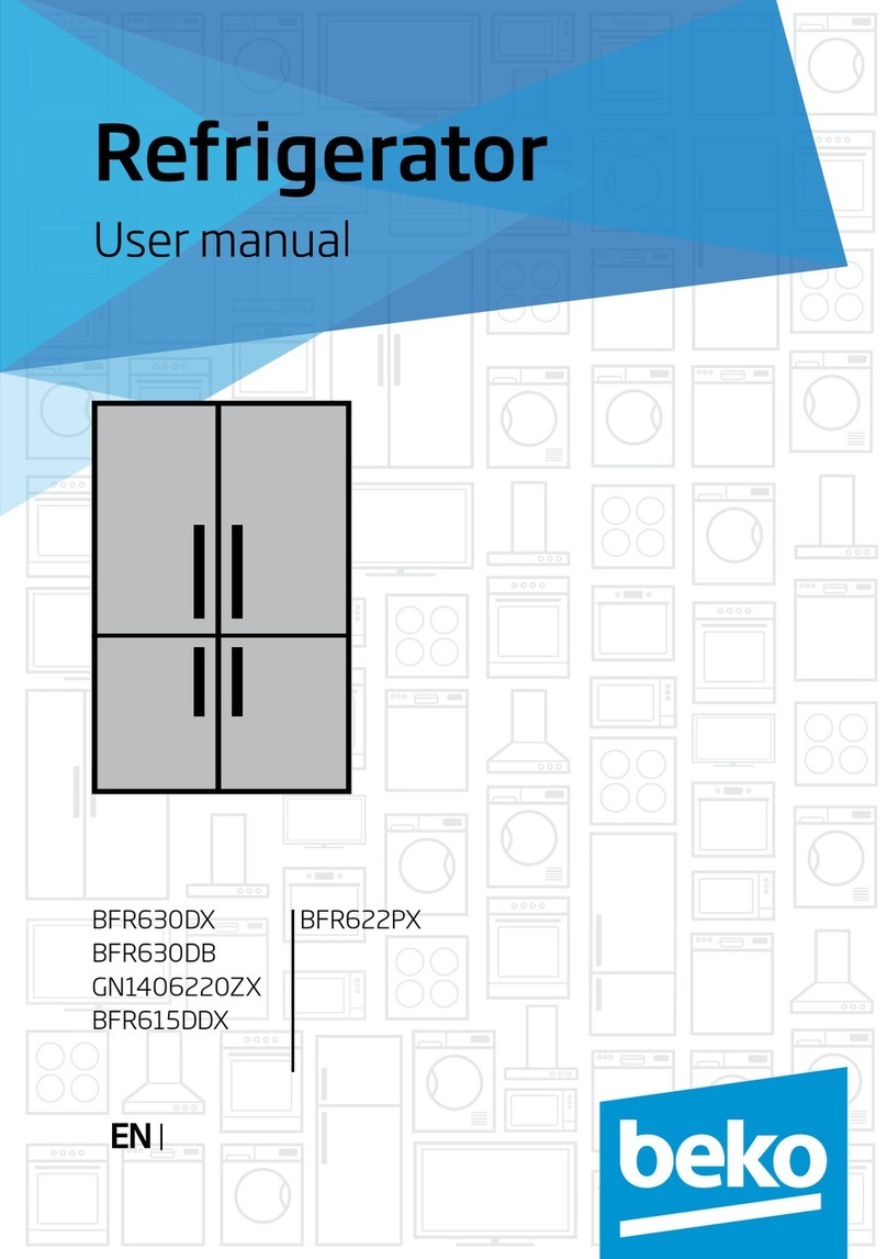 Beko BFR630DX User manual Beko BFR630DX User manual