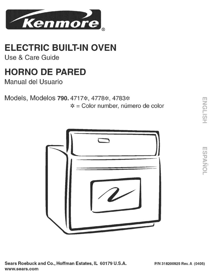 Kenmore 790.4717 Series User manual