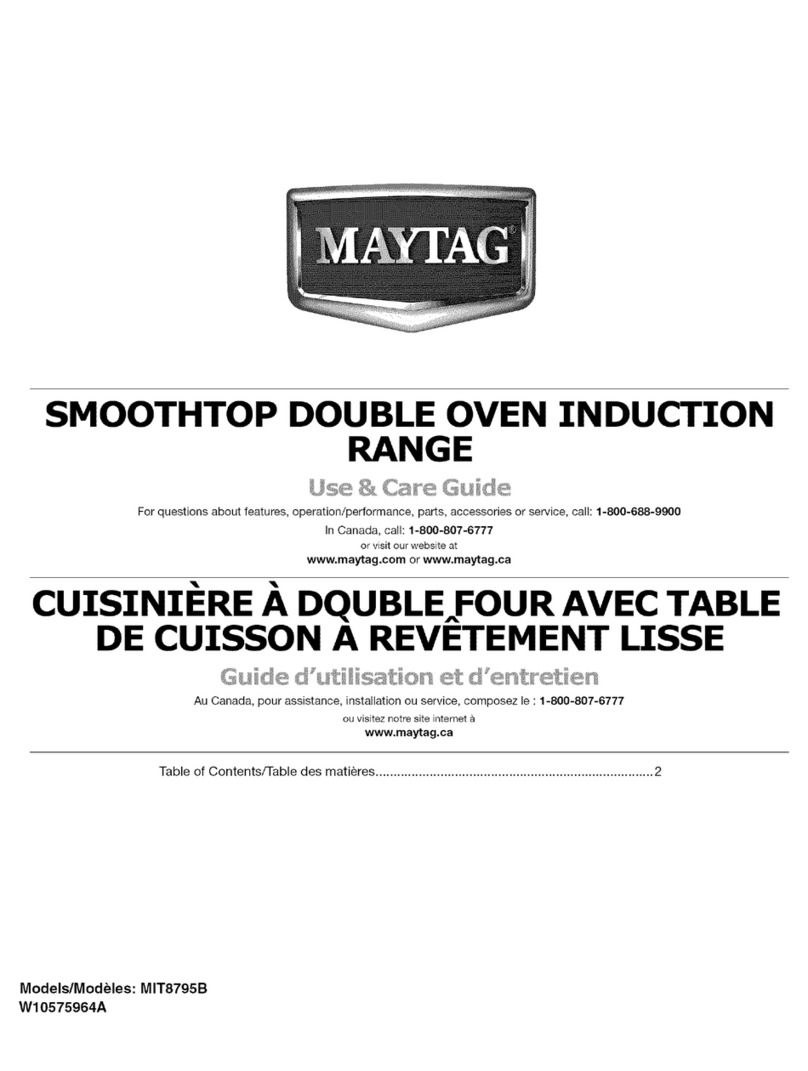 Maytag MIT8795B Use & care guide Maytag MIT8795B Use & care guide