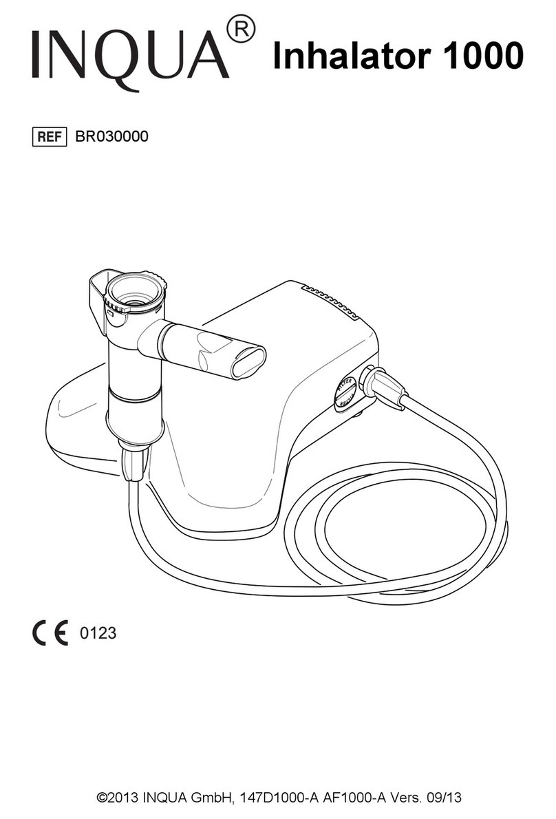 INQUA Inhalator 1000 Instructions for use