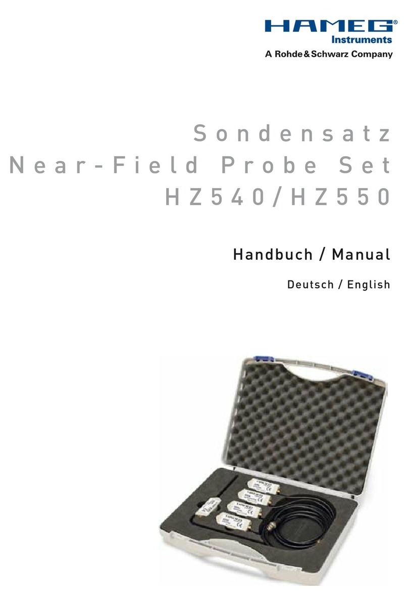 Hameg HZ540 manual
