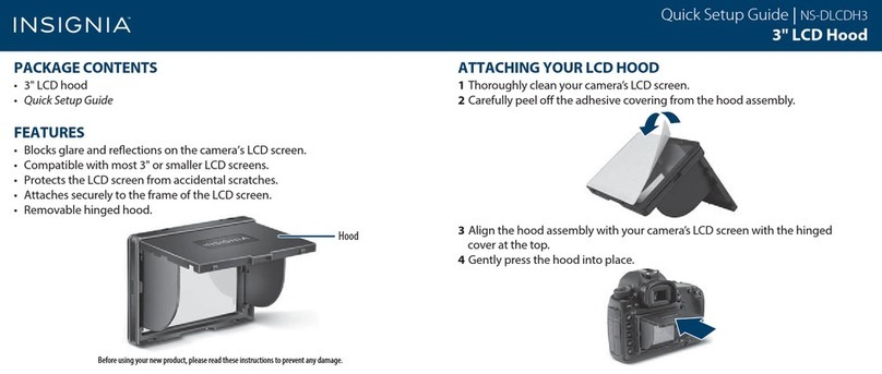 Insignia NS-DLCDH3 Quick setup guide