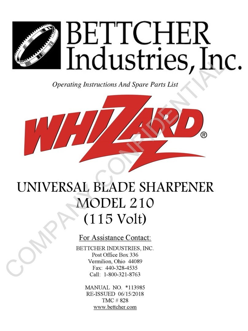 Bettcher Whizard 210 Guide