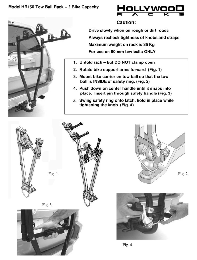 Hollywood Racks HR150 User manual Hollywood Racks HR150 User manual
