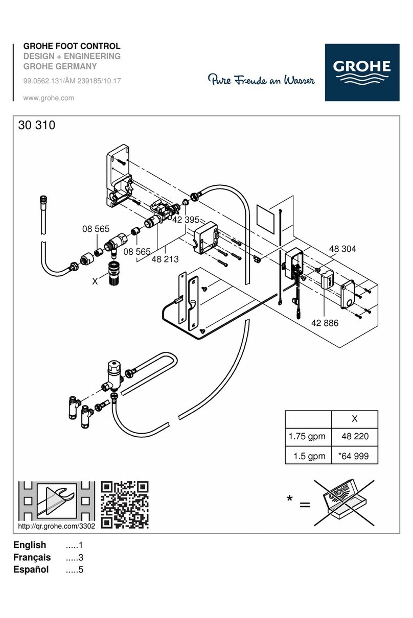 Grohe 30 310 manual
