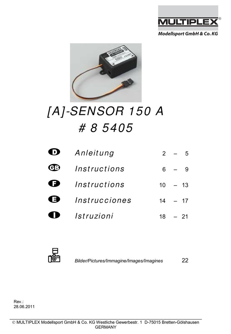 Multiplex A-SENSOR instructions