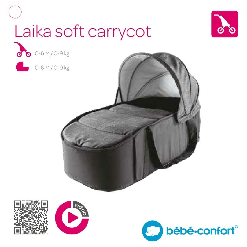 BEBE CONFORT Laika soft carrycot Instructions for use