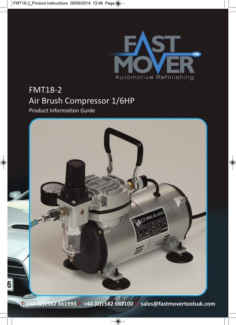 Fast Mover FMT18-2 Installation and operation manual