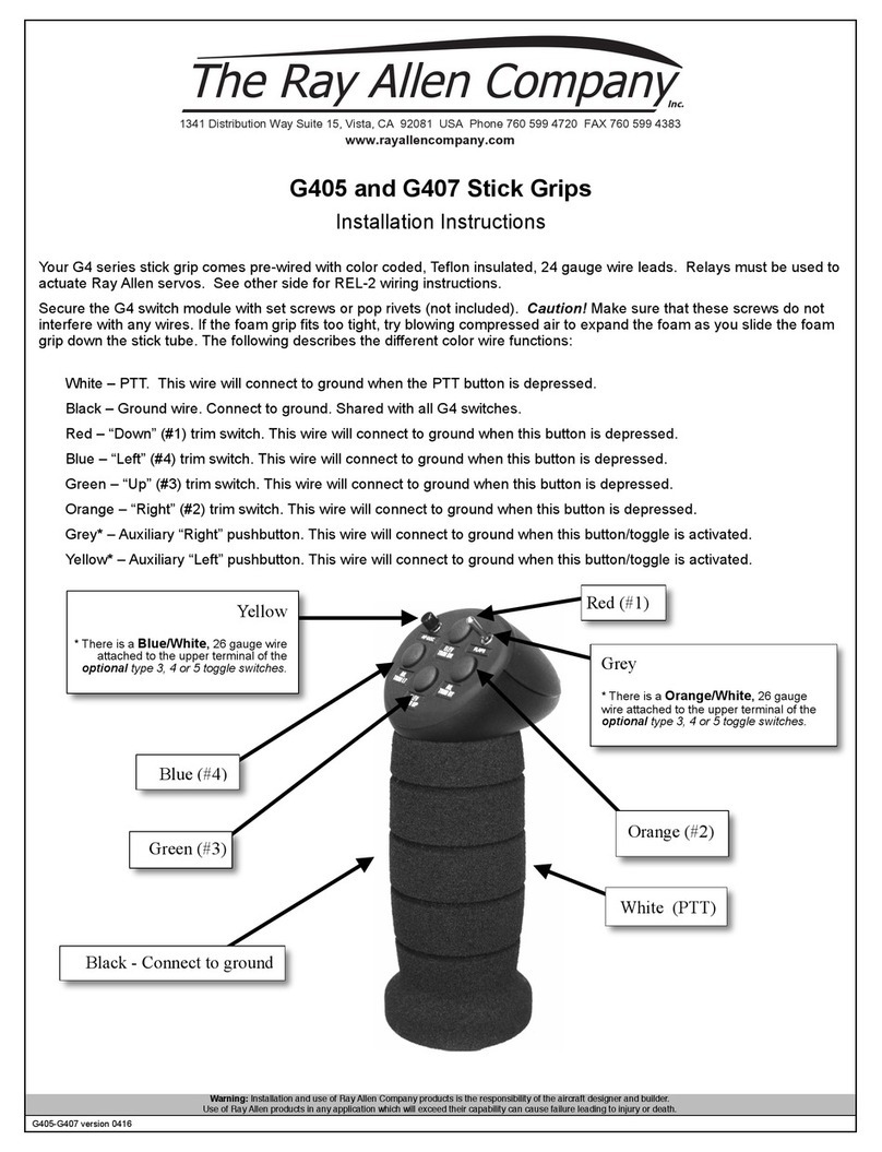 ray allen G405 User manual