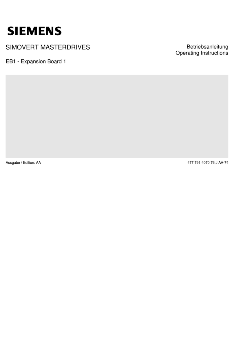 Siemens EB1 User manual