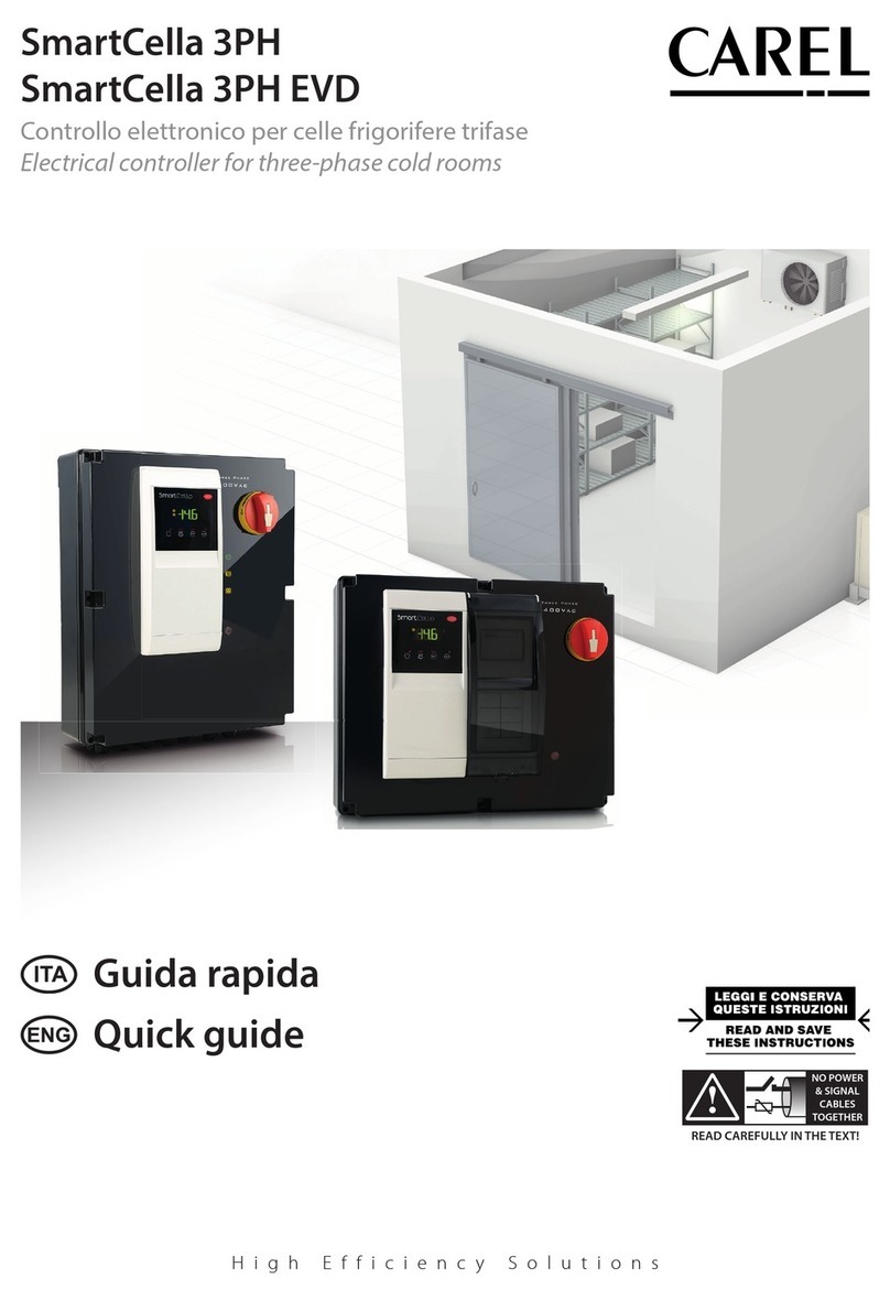 Carel SmartCella 3PH quick guide