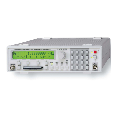 Hameg HM 8131-2 User manual