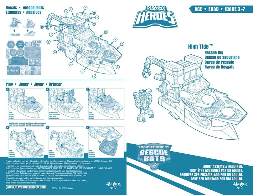 Hasbro Playskool Heroes Transformers Rescue Bots High Tide Rescue... Assembly instructions adult assembly required