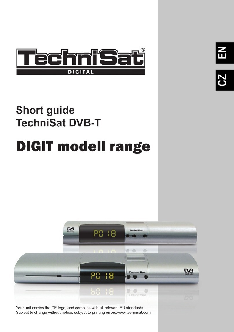 TechniSat DIGIT Series Supplement