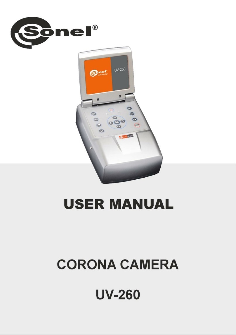 Sonel UV-260 Corona Camera user manual