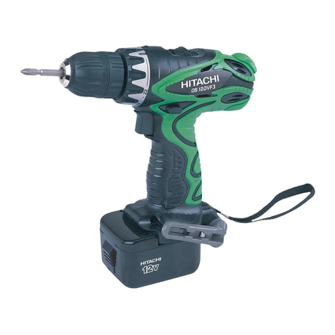 Hitachi Koki DS 12DVF3 Handling instructions