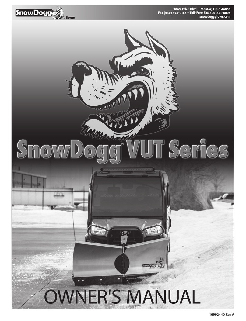 SnowDogg VUT Series User manual