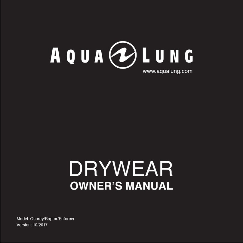 Aqua Lung Raptor owner's manual