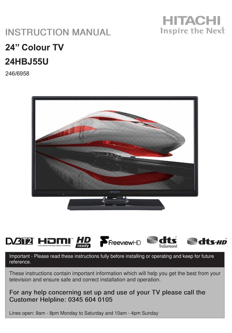 Hitachi 24HBJ55U User manual