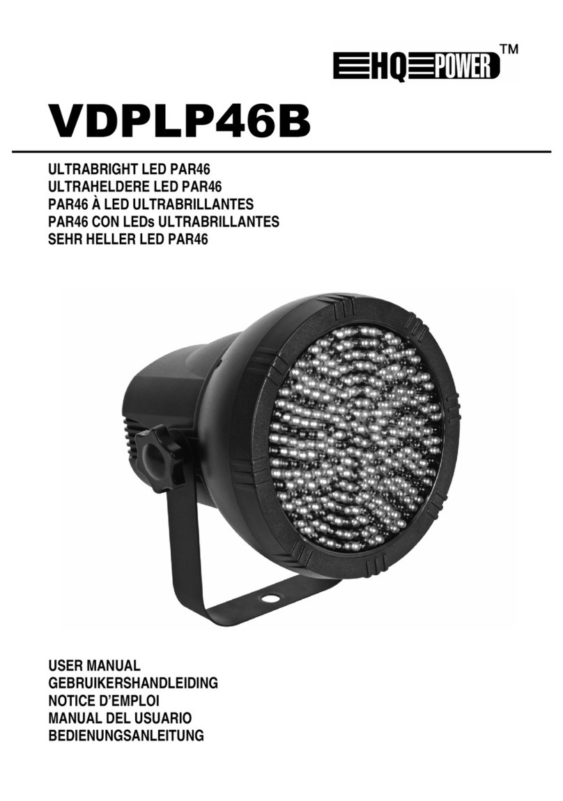 HQ Power VDPLP46B user manual