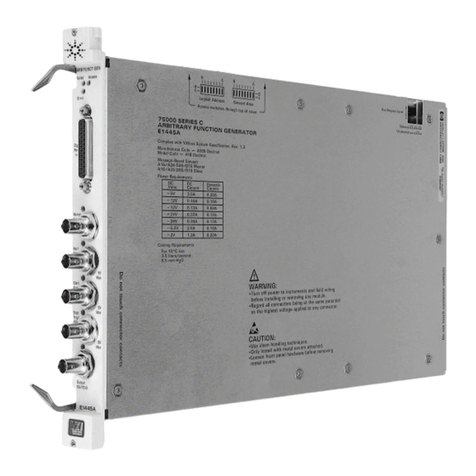 Keysight E1445A Owner's manual