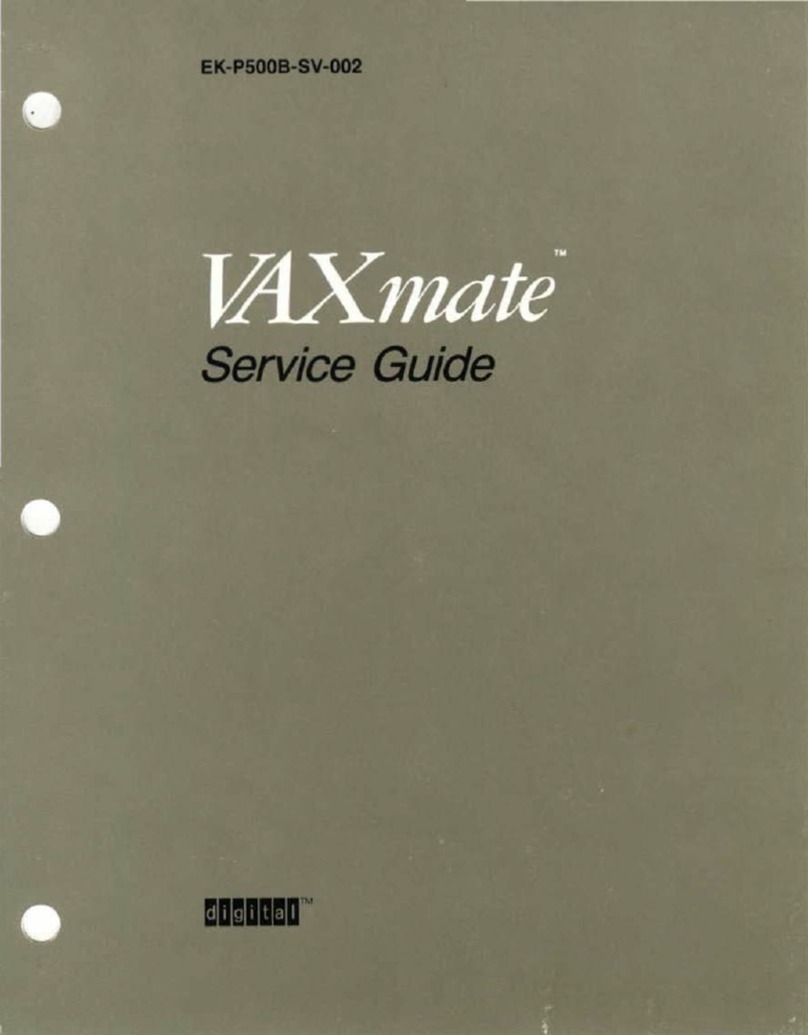 DEC VAXmate User manual