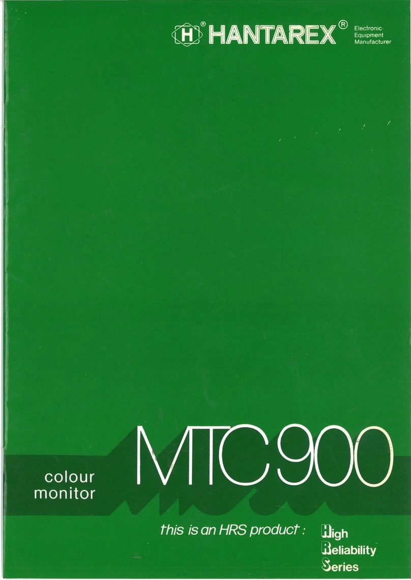 Hantarex MTC 900 User manual Hantarex MTC 900 User manual