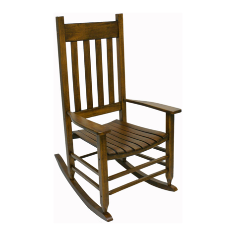 Garden Treasures PORCH ROCKER manual Garden Treasures PORCH ROCKER manual
