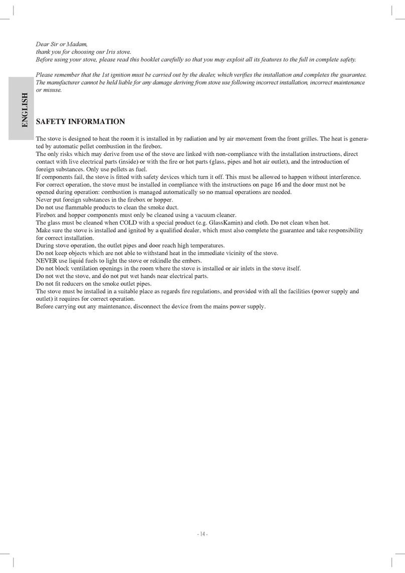 EdilKamin IRIS User manual