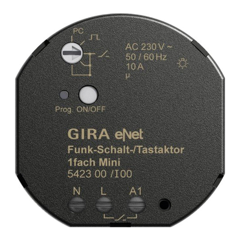 Gira 5423 00 User manual