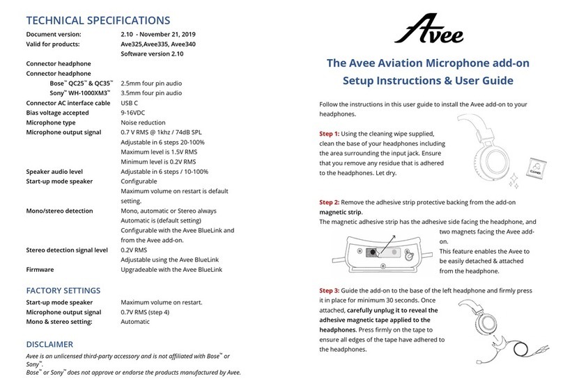 Avee Avee325 Manual