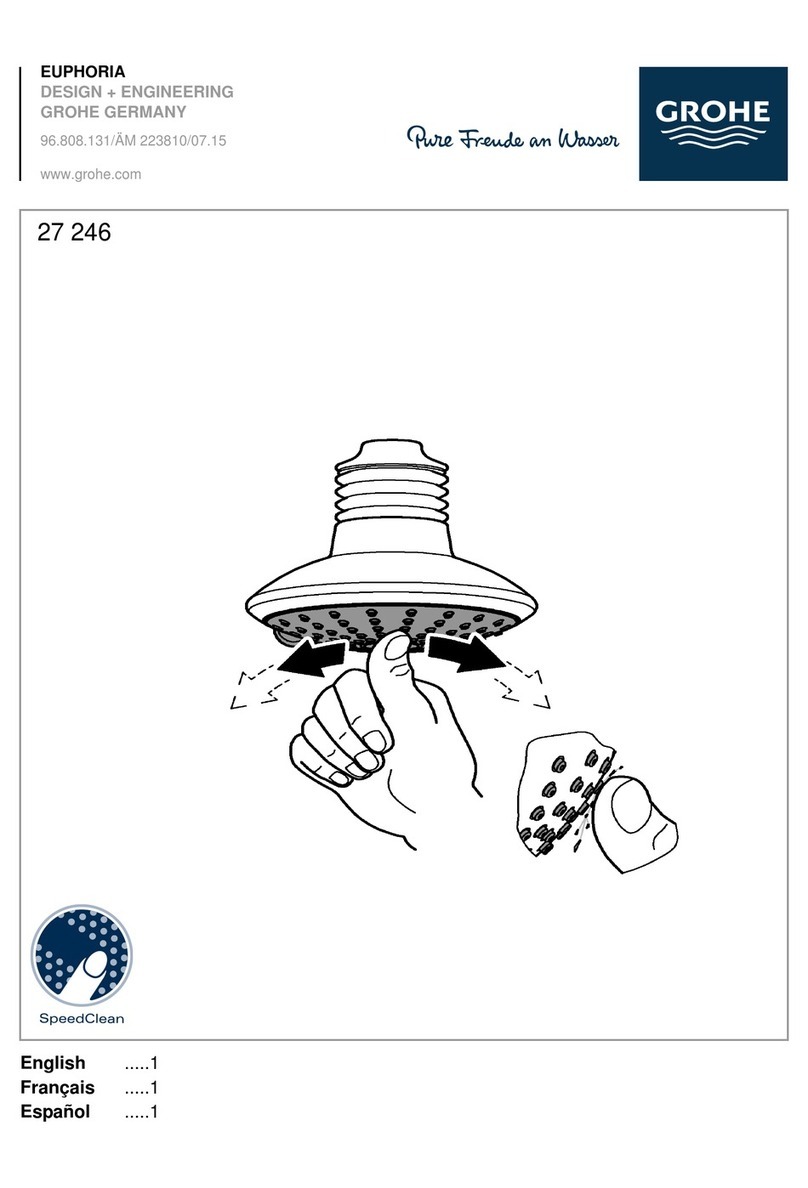 Grohe EUPHORIA 27 246 installation instructions
