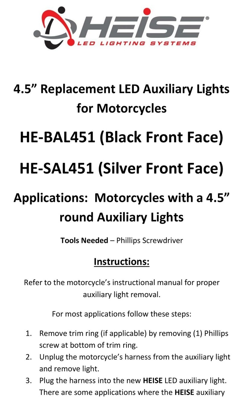 Heise HE-BAL451 quick start guide