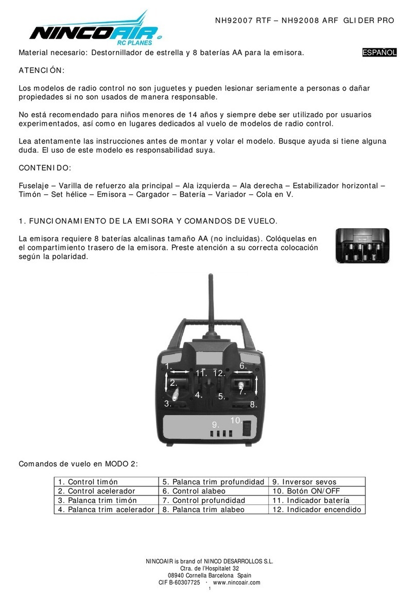 NINCOAIR NH92007 RTF User manual