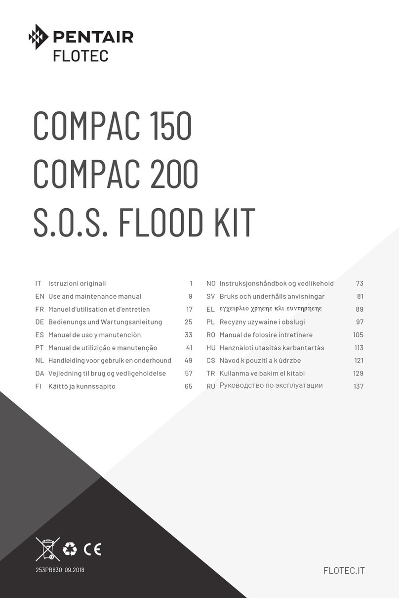 Pentair Flotec ComPac Series Use and maintenance manual