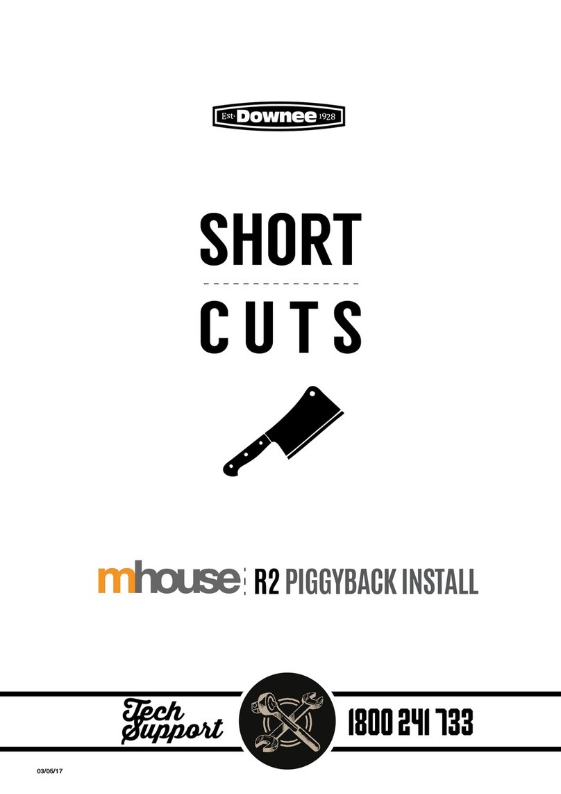 Downee mhouse PIGGYBACK R2 Install